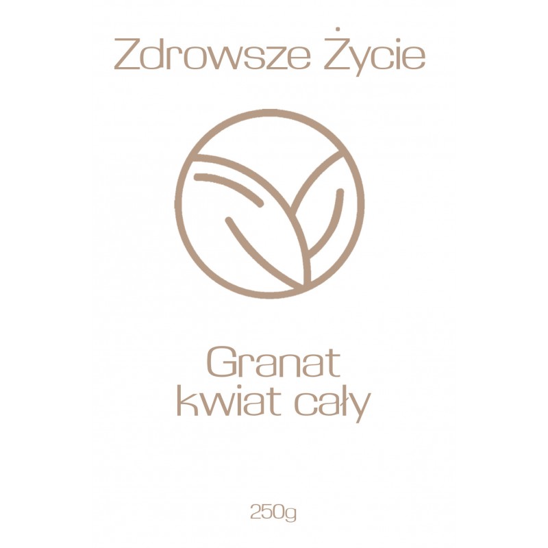  Granat kwiat cały 250g