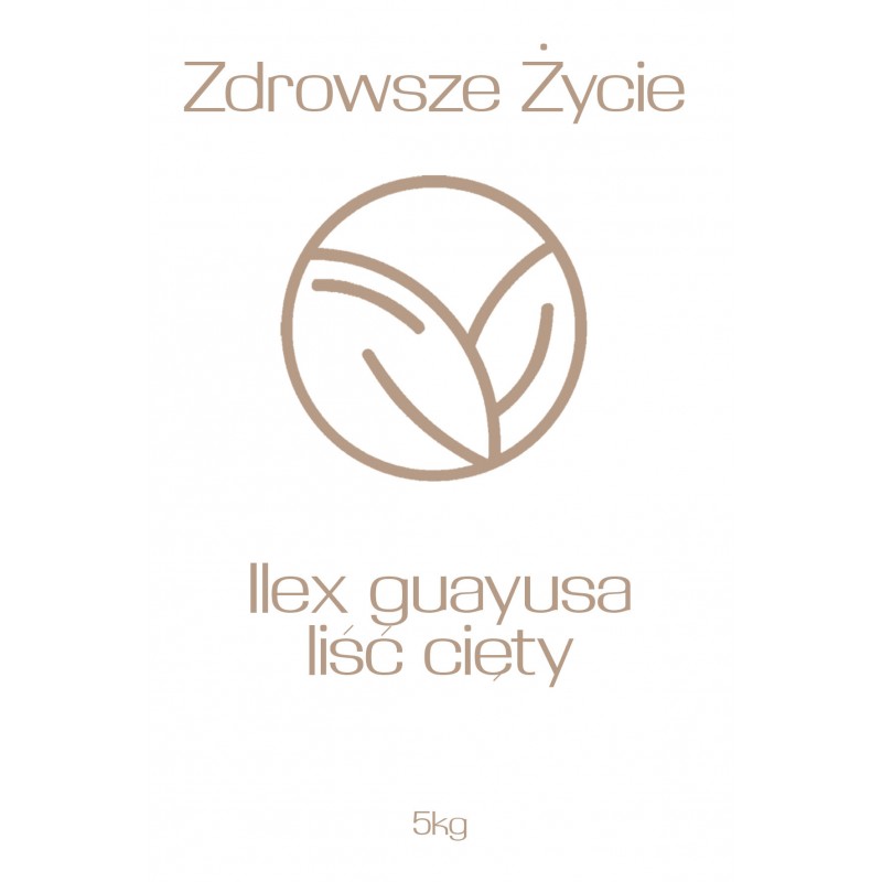  Ilex guayusa liść cięty 5kg