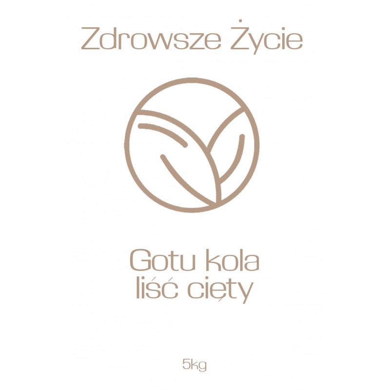  Gotu kola liść cięty 5kg