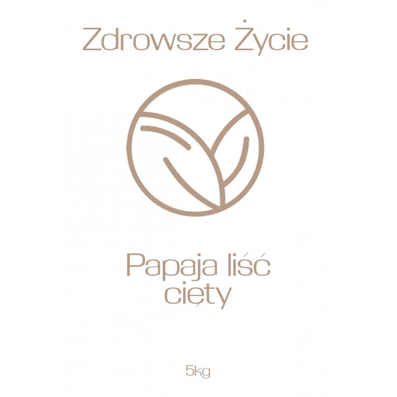  Papaja liść cięty 5kg