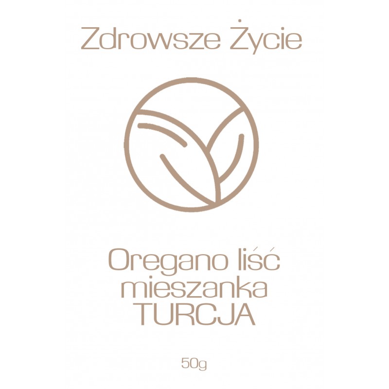  Oregano liść mieszanka TURCJA 50g