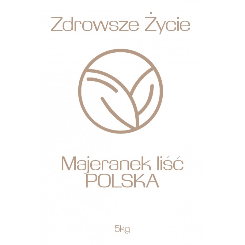 Majeranek liść Polska 5kg