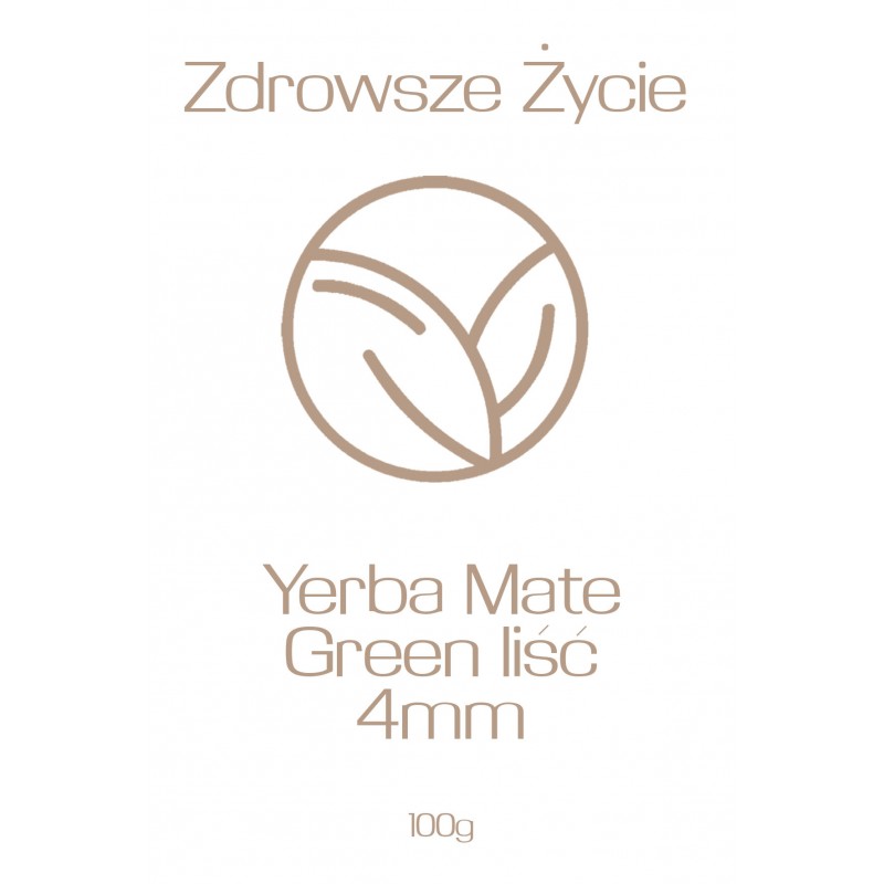  Yerba Mate Green liść 4mm 100g