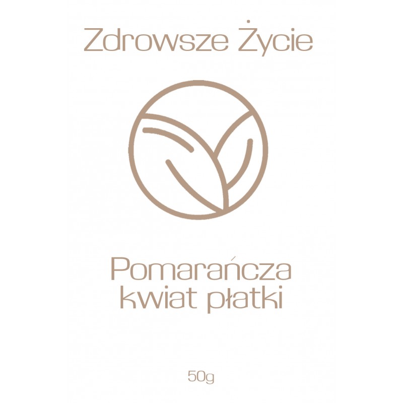  Pomarańcza kwiat w płatkach 50g