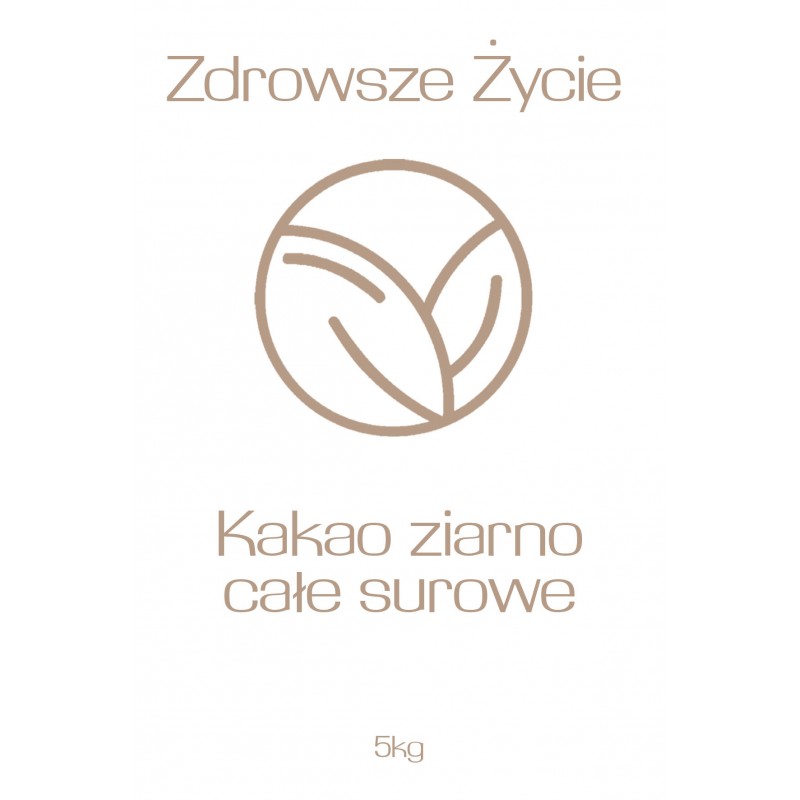  Kakao ziarno całe surowe 5kg