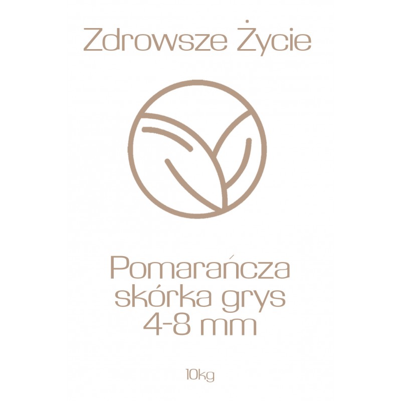  Pomarańcza skórka grys 4-8 mm 10kg